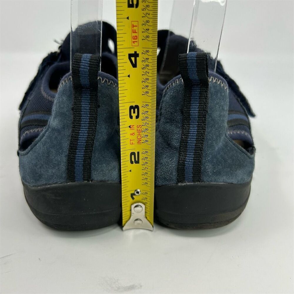 Earth Origins Women's Blue Leather Comfort Flats Size 11M Closed Toe Casual - Picture 7 of 11